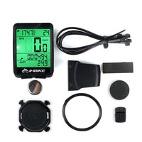 HKM-478163 Wired and Wireless Bicycle Speedometer with Odometer for Mountain Bikes