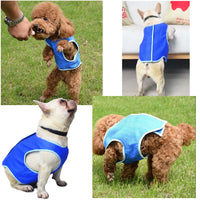 HKM-4781757 Cooling Vest for Dogs and Cats - Summer Pet Clothes for Heat Relief, Lightweight and Breathable Design