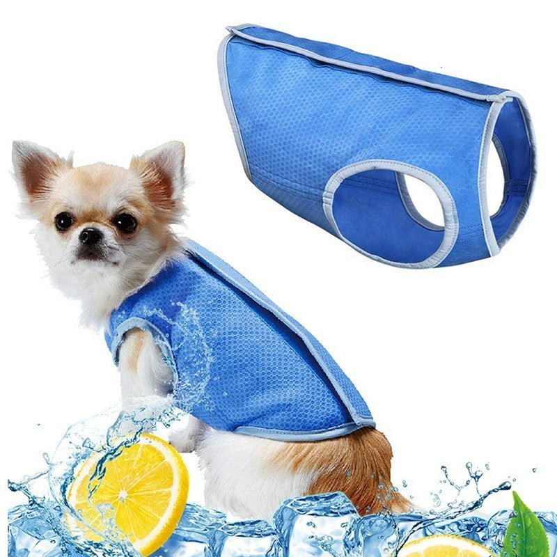 HKM-4781757 Cooling Vest for Dogs and Cats - Summer Pet Clothes for Heat Relief, Lightweight and Breathable Design