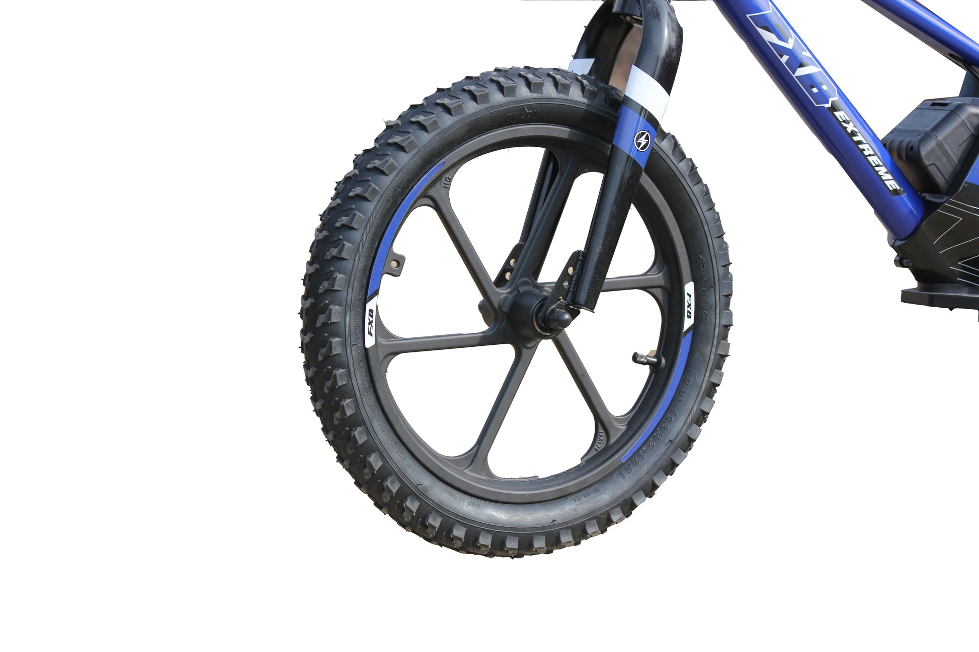 HKM-478227 350W Brushless Hub Motor 16 Inch Kids Electric BMX Cycle with 3-Speed, Rigid Frame, and Disc Brake