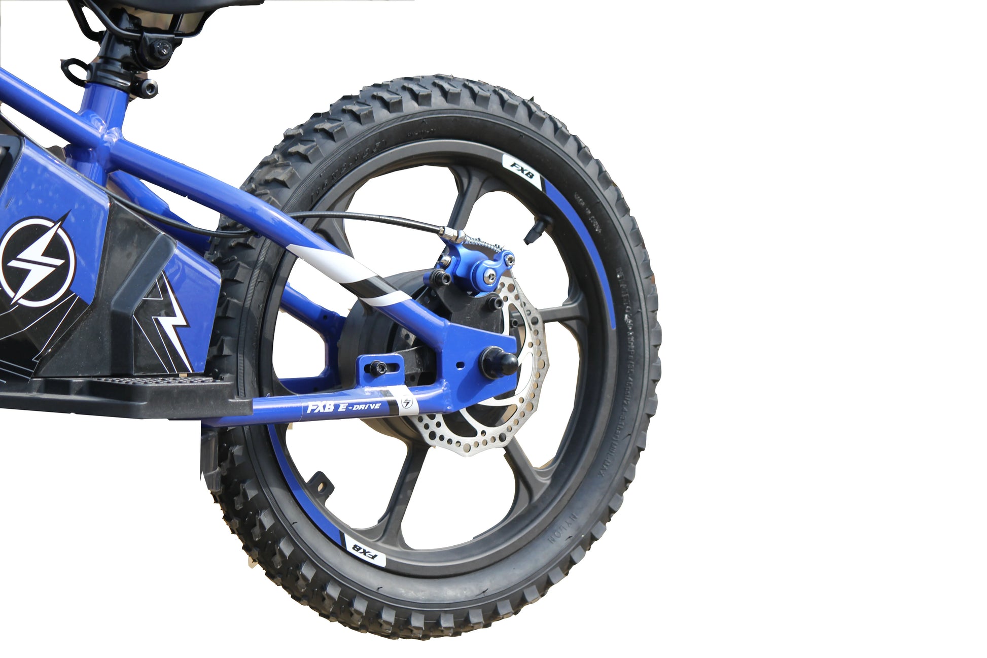 HKM-478227 350W Brushless Hub Motor 16 Inch Kids Electric BMX Cycle with 3-Speed, Rigid Frame, and Disc Brake