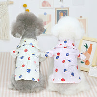 HKM-4783549 Thin Cotton Pet Shirt for Small to Large Dogs - Available in Pink and Beige