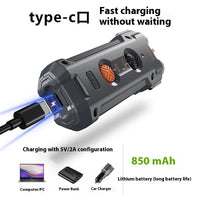 HKM-4784189 High-Power Ultrasonic Dog Repellent Device, 5V ABS Safe Design with Charging Cable & Hanging Rope