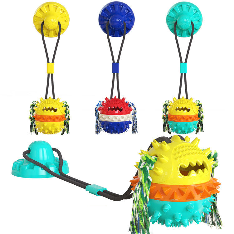 HKM-478419 Powerful Sucker Resistant To Biting Ball Dog Toy