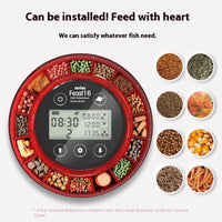 HKM-4785341 Automatic Fish Feeder for Fish Tanks - 100ML Capacity with Precision Timing and Moisture-proof Design