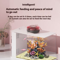 HKM-4785341 Automatic Fish Feeder for Fish Tanks - 100ML Capacity with Precision Timing and Moisture-proof Design