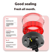 HKM-4785341 Automatic Fish Feeder for Fish Tanks - 100ML Capacity with Precision Timing and Moisture-proof Design