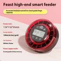 HKM-4785341 Automatic Fish Feeder for Fish Tanks - 100ML Capacity with Precision Timing and Moisture-proof Design