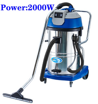 HKM-478547 Stainless Steel 60L Wet and Dry Vacuum Cleaner with 2000W Power for Industrial Use