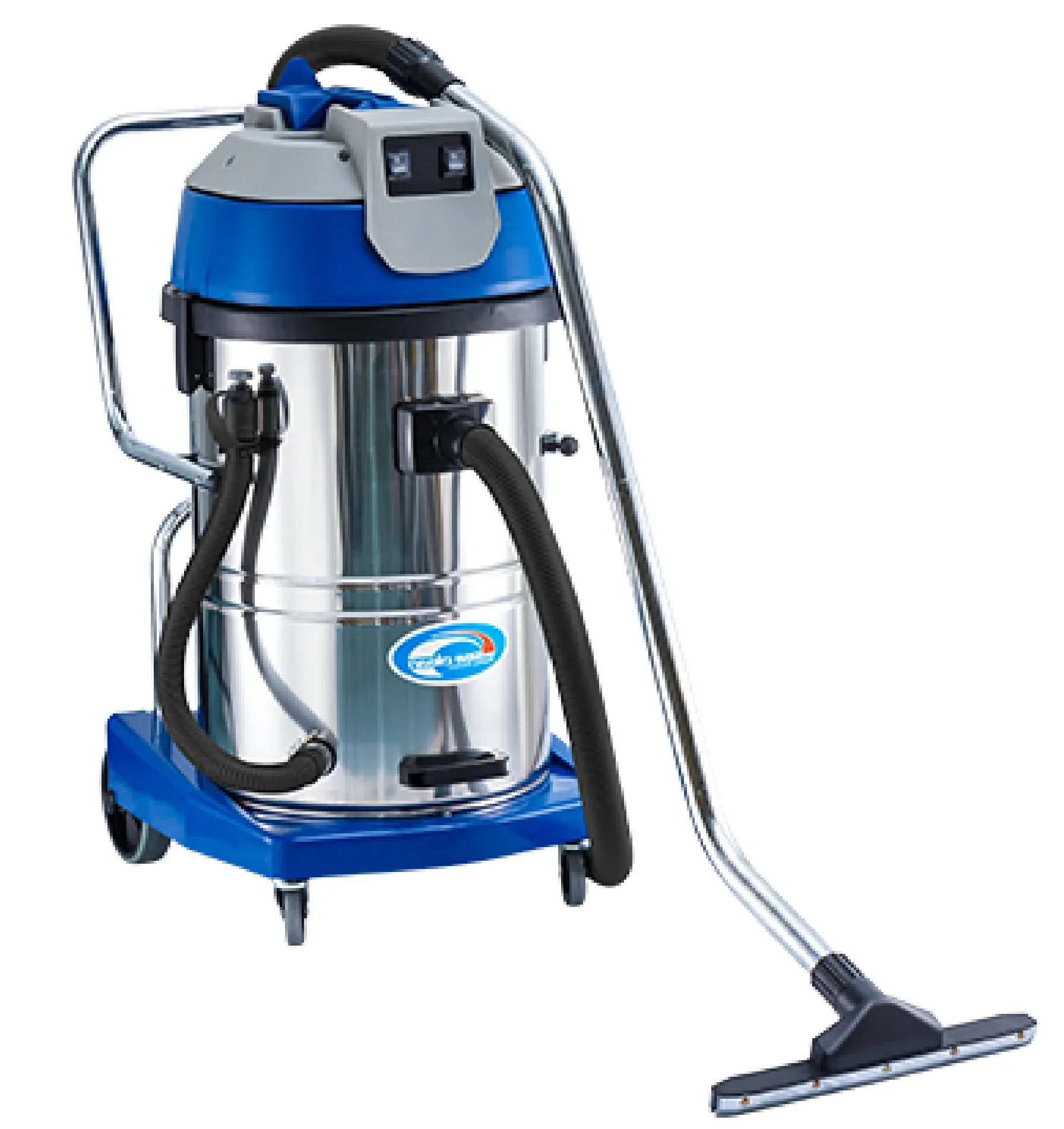 HKM-478547 Stainless Steel 60L Wet and Dry Vacuum Cleaner with 2000W Power for Industrial Use