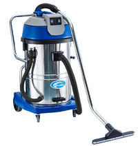 HKM-478547 Stainless Steel 60L Wet and Dry Vacuum Cleaner with 2000W Power for Industrial Use