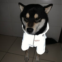 HKM-4786749 Windproof Reflective Waterproof Pet Raincoat with Adjustable Sizes