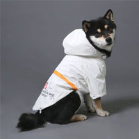 HKM-4786749 Windproof Reflective Waterproof Pet Raincoat with Adjustable Sizes