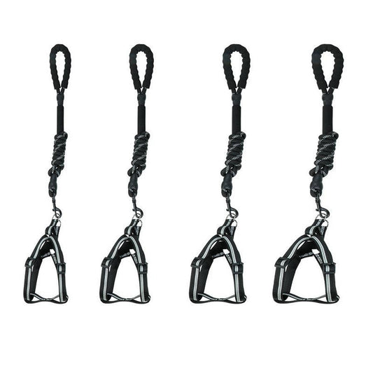 HKM-478675 Reflective Nylon Extended Dog Leash - Available in Multiple Sizes (1.5m to 5m)