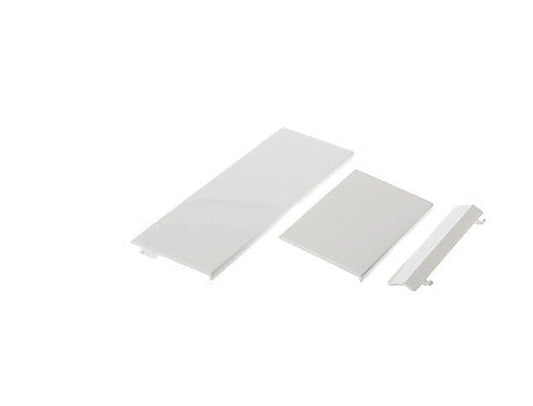 HKM-478675 Three-in-One SD Card Expansion Slot Baffle for Game Consoles - White/Black