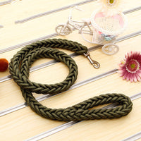 HKM-4788925 Durable Nylon Pet Leash for Large Dogs with Reflective Strips - Various Sizes Available