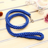 HKM-4788925 Durable Nylon Pet Leash for Large Dogs with Reflective Strips - Various Sizes Available