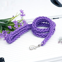 HKM-4788925 Durable Nylon Pet Leash for Large Dogs with Reflective Strips - Various Sizes Available