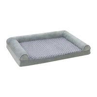 HKM-4789181 Medium to Large Dog Kennel in Light Gray & Dark Gray ¨C Comfortable Cloth Design