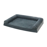 HKM-4789181 Medium to Large Dog Kennel in Light Gray & Dark Gray ¨C Comfortable Cloth Design