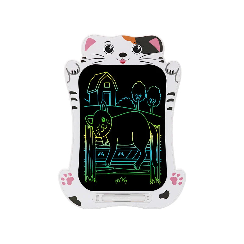 HKM-478931 Cartoon LCD Writing Tablet for Kids with Stylus - Eye Protection and Customisation Options