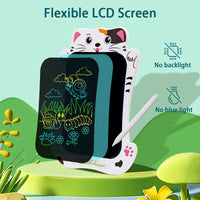 HKM-478931 Cartoon LCD Writing Tablet for Kids with Stylus - Eye Protection and Customisation Options