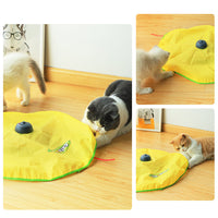 HKM-4789949 Automatic Rotating Electric Cat Toy with Adjustable Modes and Curiosity-Invoking Cloth Cover