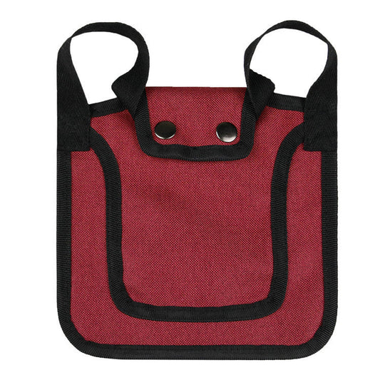 HKM-478995 Adjustable Chicken Saddle for Poultry Protection - Matte Cloth in Red, Blue, Purple, & Camouflage