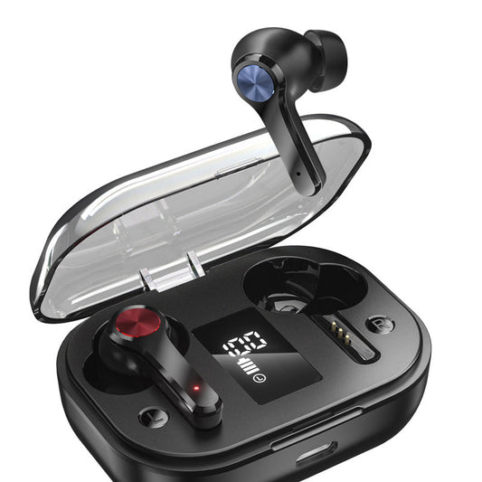HKM-478995 In-Ear Bluetooth Headset with Noise Reduction and Battery Display