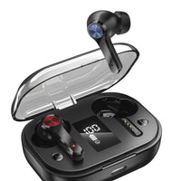 HKM-478995 In-Ear Bluetooth Headset with Noise Reduction and Battery Display