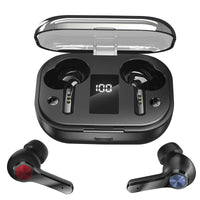 HKM-478995 In-Ear Bluetooth Headset with Noise Reduction and Battery Display