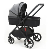 HKM-478995 Quick-Fold Travel System with Extended-Use Infant Car Seat and Stroller Combo