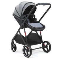 HKM-478995 Quick-Fold Travel System with Extended-Use Infant Car Seat and Stroller Combo