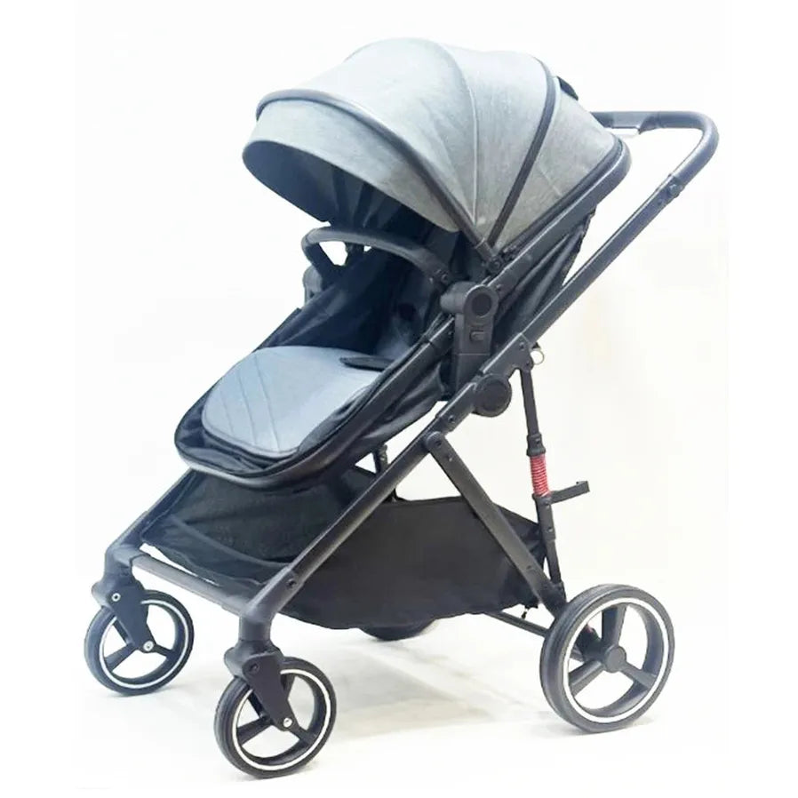 HKM-478995 Quick-Fold Travel System with Extended-Use Infant Car Seat and Stroller Combo