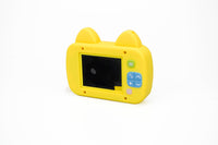 HKM-479123 Kid-Friendly Digital Camera with Cartoon Kitten Design for Little Photographers