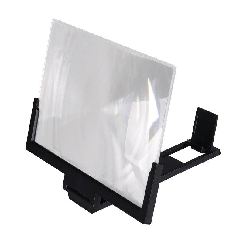 HKM-479187 Acrylic Mobile Phone Stand with 3-5x Magnification for Enhanced Viewing