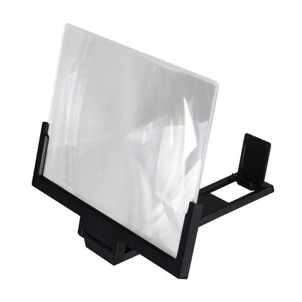 HKM-479187 Acrylic Mobile Phone Stand with 3-5x Magnification for Enhanced Viewing