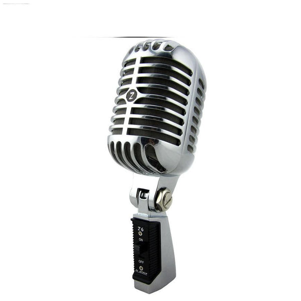 HKM-479315 Dynamic KTV Karaoke Jazz Microphone – All-Metal, Drop-Resistant, 12+ Hours Battery Life, Heart-Shaped Directionality