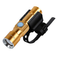 HKM-479315 Rechargeable LED Bicycle Headlight with Stretch Zoom Function for Mountain Biking