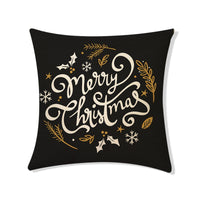 HKM-479507 Christmas-Themed Nordic Cushion Cover with Digital Printing - 45x45cm Pillowcase
