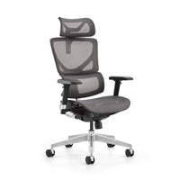 HKM-479571 Height Adjustable 360-Degree Swivel Ergonomic Office Chair with Footrest - Full Mesh Design for Comfort