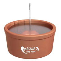 HKM-479571 Pet Water Fountain Aqua Clay 2.5L Capacity for Cats and Dogs