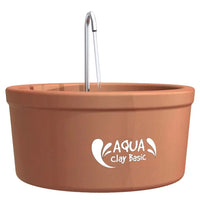 HKM-479571 Pet Water Fountain Aqua Clay 2.5L Capacity for Cats and Dogs