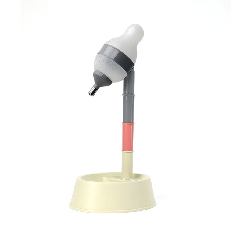 HKM-4798141 Pet Water Dispenser with Lick Ball and Adjustable Feeding Bowl for Dogs and Cats