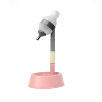 HKM-4798141 Pet Water Dispenser with Lick Ball and Adjustable Feeding Bowl for Dogs and Cats