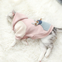 HKM-4799037 Thick Cotton Dog Coat for Autumn and Winter - Multiple Sizes Available