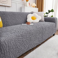 HKM-479955 Cream Style Stretch Sofa Cover - Modern All-Inclusive Design for Elegant Home Décor