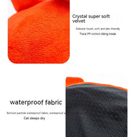 HKM-4800701 Cozy Semi-Closed Cat Nest with Removable and Washable Velvet Lining