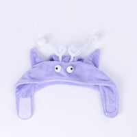 HKM-4801469 Cat Headband Toy with Adjustable Wand - Interactive Funny Cat Teaser, Soft Fabric Play Accessory for Indoor Cats