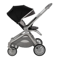 HKM-480147 Lightweight 3-in-1 Baby Stroller with Folding Carrier, Carry Cot, and Large Wheels